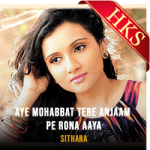 Aye Mohabbat Tere Anjaam Pe Rona Aaya (With Guide Music) - MP3 + VIDEO