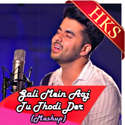  Gali Mein Aaj Chaand | Tu Thodi Der MP3 Karaoke