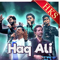  Haq Ali Video Karaoke with Lyrics