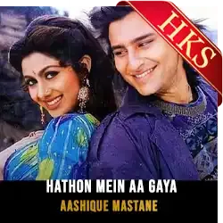  Hathon Mein Aa Gaya Video Karaoke with Lyrics