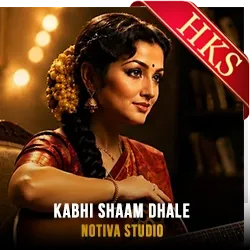  Kabhi Shaam Dhale (Cover) MP3 Karaoke