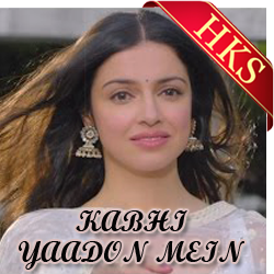  Kabhi Yaadon Mein (Recreated)  Video Karaoke with Lyrics