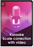 Karaoke Scale Correction With Video