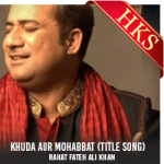 Khuda Aur Mohabbat (Title Song) - MP3