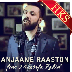  Anjaane Raaston Mein Video Karaoke with Lyrics