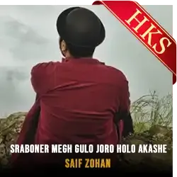  Sraboner Megh Gulo (New Version) (Without Chorus) Video Karaoke with Lyrics