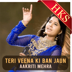  Teri Veena Ki Ban Jaun (Bhajan)(Without Chorus) Video Karaoke with Lyrics