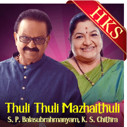 Thuli Thuli Mazhaithuli (With Male Vocals) - MP3