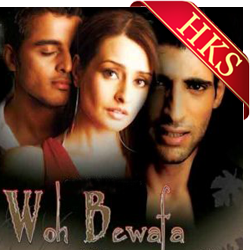  Us Bewafa Ki Yaad Mein Video Karaoke with Lyrics