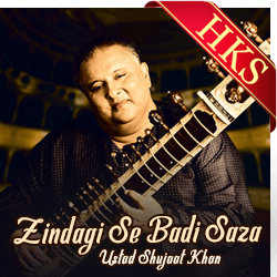  Zindagi Se Badi Saza (Live) Video Karaoke with Lyrics