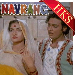  Adha Hai Chandrama (With Male Vocals) MP3 Karaoke