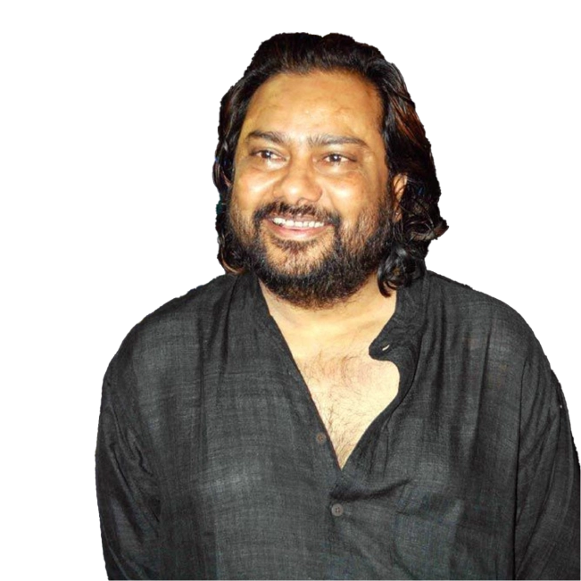 Ismail Darbar smiling and wearing a black kurta